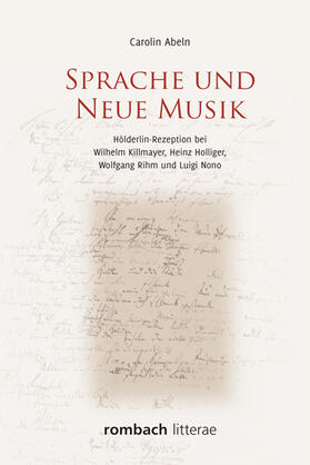 Abeln | Sprache und Neue Musik | Buch | 978-3-96821-576-1 | sack.de