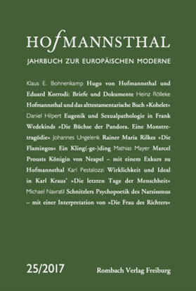 Bergengruen / Honold / Neumann |  Hofmannsthal Jahrbuch zur Europäischen Moderne | Buch |  Sack Fachmedien