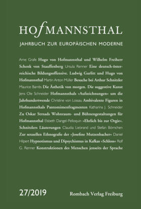 Bergengruen / Honold / Neumann | Hofmannsthal - Jahrbuch zur Europäischen Moderne | Buch | sack.de