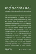 Bergengruen / Honold / Renner |  Hofmannsthal - Jahrbuch zur europäischen Moderne | Buch |  Sack Fachmedien