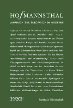 Bergengruen / Honold / Renner |  Hofmannsthal - Jahrbuch zur europäischen Moderne | eBook | Sack Fachmedien
