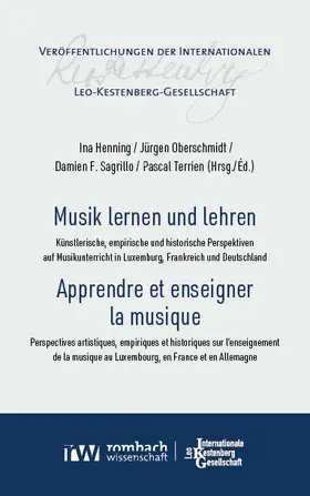 Henning / Oberschmidt / Sagrillo |  Musik lernen und lehren | Apprendre et enseigner la musique | Buch |  Sack Fachmedien