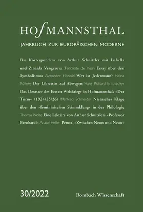 Bergengruen / Honold / Renner |  Hofmannsthal – Jahrbuch zur europäischen Moderne | Buch |  Sack Fachmedien