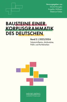 Konopka / Wöllstein / Felder |  Substantivflexion, Attributsätze, Präfix- und Partikelverben | Buch |  Sack Fachmedien