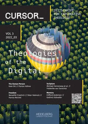 Bachmann / Dietz / Friedrich |  Cursor_ Zeitschrift für Explorative Theologie / Theologies of the Digital | Buch |  Sack Fachmedien