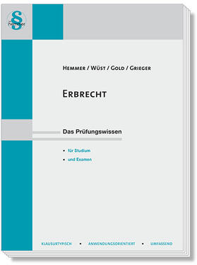 Hemmer / Wüst / Gold | Erbrecht | Buch | 978-3-96838-054-4 | sack.de