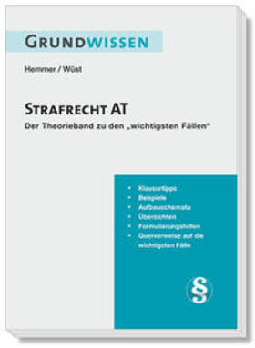 Hemmer / Wüst / Berberich | Grundwissen Strafrecht AT | Buch | 978-3-96838-130-5 | sack.de