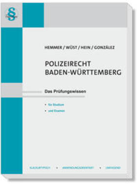 Hemmer / Wüst / Hein |  Polizeirecht Baden-Württemberg | Buch |  Sack Fachmedien