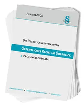 Hemmer / Wüst |  Überblickskarteikarten Offentliches Recht | Buch |  Sack Fachmedien