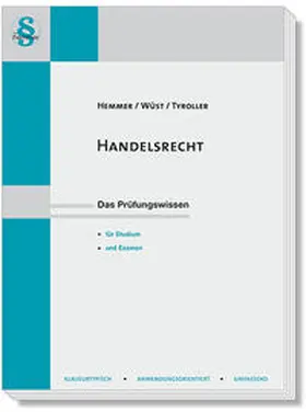 Hemmer / Wüst / Tyroller |  Handelsrecht | Buch |  Sack Fachmedien