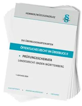 Barrera González / Hemmer / Wüst |  Die Überblickskarteikarten Öffentliches Recht im Überblick II | Buch |  Sack Fachmedien