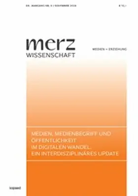 Demmler / Schorb |  Medien, Medienbegriff und Öffentlichkeit im digitalen Wandel. Ein interdisziplinäres Update | eBook | Sack Fachmedien
