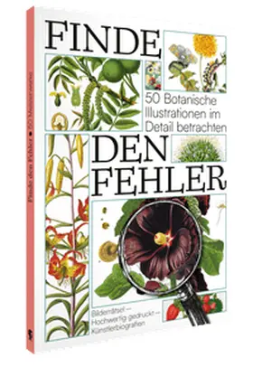  Finde den Fehler - 50 Botanische Illustrationen | Buch |  Sack Fachmedien