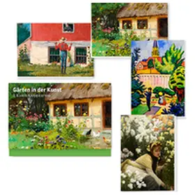  Gärten in der Kunst - Acht Kunst-Klappkarten | Buch |  Sack Fachmedien