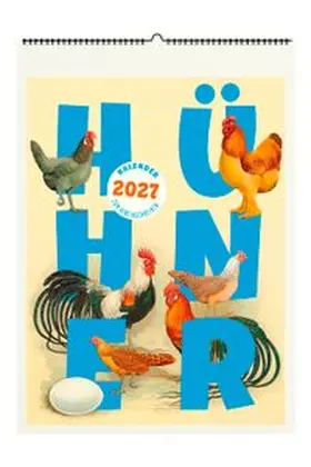 Hühner. Wandkalender 2027 | Sonstiges | 978-3-96849-244-5 | www.sack.de