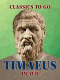 Plato |  Timaeus | eBook | Sack Fachmedien