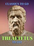 Plato |  Theatetus | eBook | Sack Fachmedien