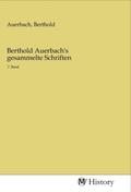 Auerbach |  Berthold Auerbach's gesammelte Schriften | Buch |  Sack Fachmedien