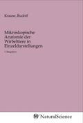 Krause |  Mikroskopische Anatomie der Wirbeltiere in Einzeldarstellungen | Buch |  Sack Fachmedien