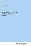 Zeuner |  Abhandlungen aus der mathematischen Statistik | Buch |  Sack Fachmedien