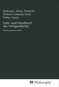 Baldamus / Friedrich / Lehmann |  Lehr- und Handbuch der Weltgeschichte | Buch |  Sack Fachmedien