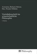 Avenarius / Heinze / Wundt |  Vierteljahrsschrift fur wissenschaftliche Philosophie | Buch |  Sack Fachmedien