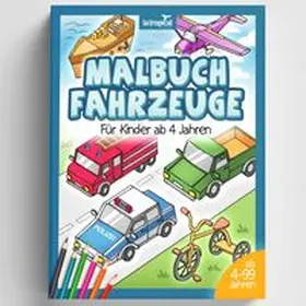 Ludwig |  Malbuch Fahrzeuge für Kinder ab 4 Jahren | Buch |  Sack Fachmedien