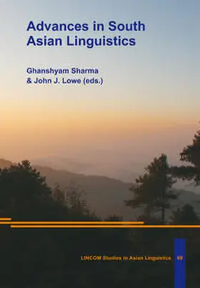 Sharma / Lowe |  Advances in South Asian Linguistics | Buch |  Sack Fachmedien