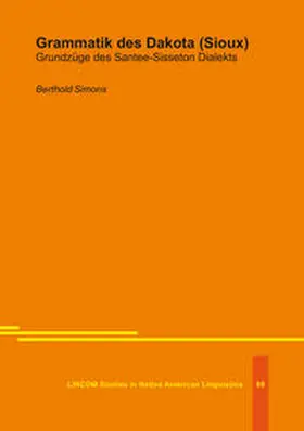 Simons |  Grammatik des Dakota (Sioux) | Buch |  Sack Fachmedien