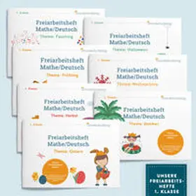 Winter / Wimmer / Grundschulkönig |  Vorteils-Set: Mit dem Grundschulkönig durch die 1. Klasse - 7 Freiarbeitshefte zum Preis von 6 | Buch |  Sack Fachmedien