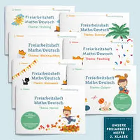 Winter / Wimmer / Grundschulkönig |  Vorteils-Set: Mit dem Grundschulkönig durch die 2. Klasse - 7 Freiarbeitshefte zum Preis von 6 | Buch |  Sack Fachmedien