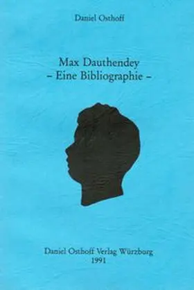 Osthoff |  Max Dauthendey - Eine Bibliographie | Buch |  Sack Fachmedien