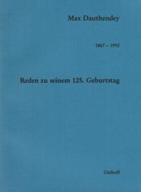 Hess / Lauter / Mahr |  Max Dauthendey - 1867-1992 | Buch |  Sack Fachmedien