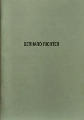 Butin / Friese / Lenger |  Gerhard Richter | Buch |  Sack Fachmedien