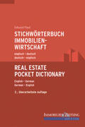 Paul |  Stichwörterbuch Immobilienwirtschaft | Buch |  Sack Fachmedien