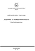 Hrbek / Eppler |  Deutschland vor der Föderalismus-Reform | Buch |  Sack Fachmedien
