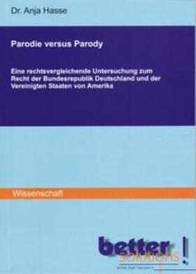 Hasse | Parodie versus Parody | Buch | 978-3-9807279-2-1 | sack.de