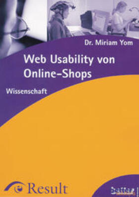 Yom | Web Usability von Online-Shops | Buch | 978-3-9807279-9-0 | sack.de