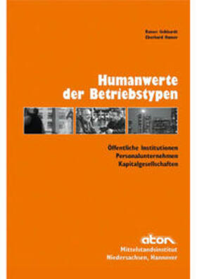 Gebhardt / Hamer | Humanwerte der Betriebstypen | Buch | 978-3-9807644-9-0 | sack.de
