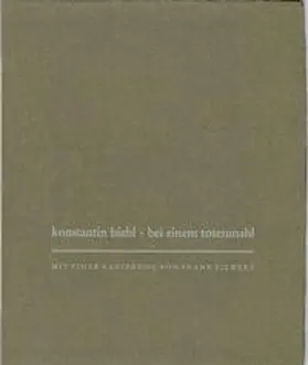 Biebl |  Bei einem Totenmahl | Buch |  Sack Fachmedien