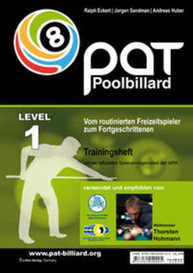 Eckert / Sandmann / Huber | Pool Billard Trainingsheft PAT 1 | Buch | sack.de