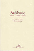 Kronauer / Kühlmann |  Aufklärung. Stationen - Konflikte - Prozesse. | Buch |  Sack Fachmedien