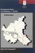 Ehlers / Geologisches Landesamt Hamburg |  Geologische Karte von Hamburg - Blatt 2527 Bergedorf | Buch |  Sack Fachmedien