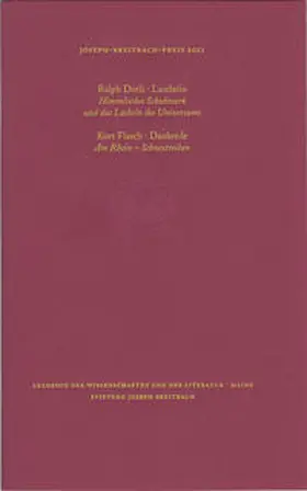 Akademie der Wissenschaften und der Literatur Mainz / Dutli / Flasch |  Joseph-Breitbach-Preis 2012 | Buch |  Sack Fachmedien
