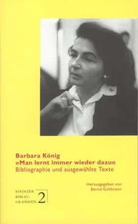 Goldmann |  Barbara König: "Man lernt immer wieder dazu" | Buch |  Sack Fachmedien