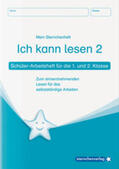Langhans / sternchenverlag GmbH |  Ich kann lesen 2. Schüler-Arbeitsheft für die 1. und 2. Klasse | Buch |  Sack Fachmedien