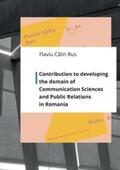 Rus / Altendorfer † / Hilmer |  Contribution to developing the domain of Communication Sciences and Public Relations in Romania | Buch |  Sack Fachmedien