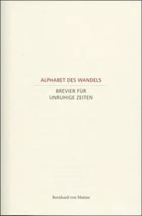 Mutius |  Alphabet des Wandels | Buch |  Sack Fachmedien