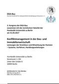 DGA-Bau Deutsche Gesellschaft für Außergerichtliche Streitbeilegung im Bauwesen e. V. / Peine / Oelsner |  Schriftenreihe der DGA-Bau Nr. 3 | Buch |  Sack Fachmedien