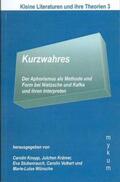 Knopp / Krämer / Stubenrauch |  Kurzwahres | Buch |  Sack Fachmedien